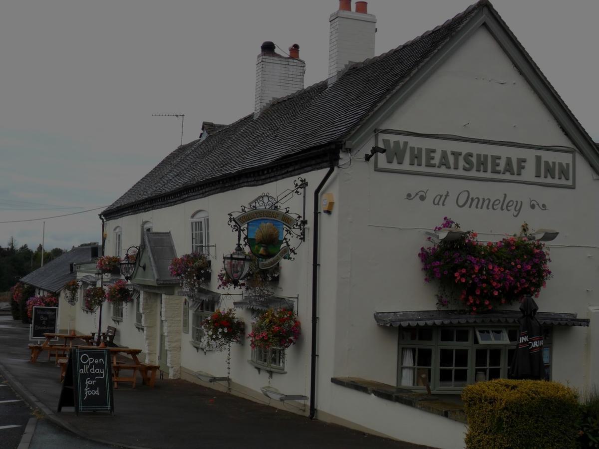 The Wheatsheaf Inn Onneley المظهر الخارجي الصورة